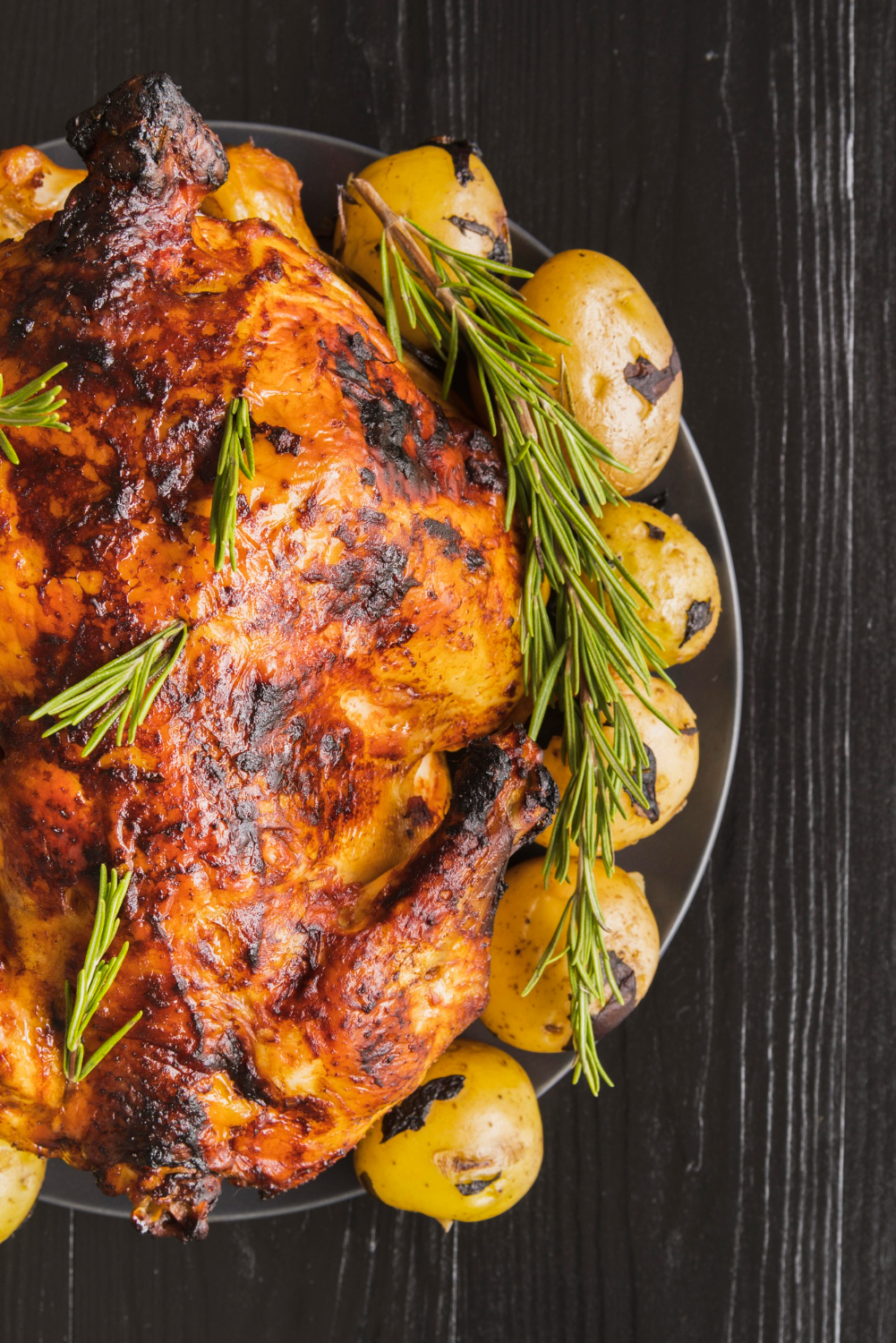 poulet-roti-pommes-de-terrre
